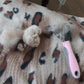 Grooming Brush For Pet Dog Cat Deshedding Tool Rake Comb Fur Remover Reduce 2-Side Dematting Tool For Dogs Cats Pets Grooming Brush Double Sided Shedding And Dematting Undercoat Rake Hair Removal Comb