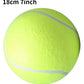 7/8/9.5Inch Dog Tennis Ball Giant Pet Toys for Dog Chewing Toy Signature Mega Jumbo Kids Ball Training Supplies Dropship Plush